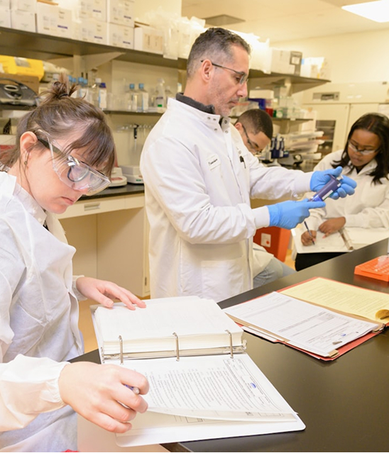 Scientists in Lab