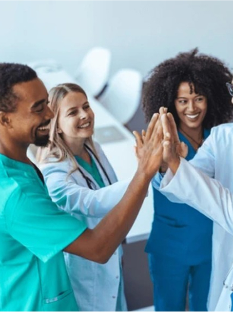 Medical Team High Five